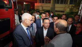 حريق معهد الكبد 