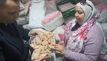  دجاج غير صالح للاستهلاك الآدمي