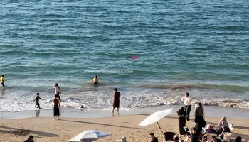 أحد شواطئ الإسكندرية