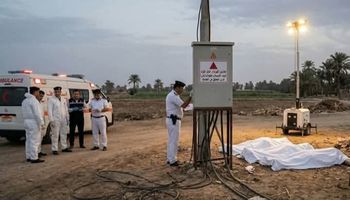 صور الوفيات بمحل الواقعه بالوادي الجديد 