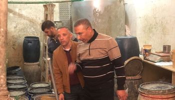 ضبط مصنع طحينة ببنى سويف 