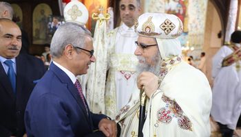 عيد القيامة بمطرانية بنى سويف 