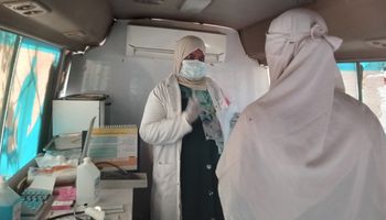 قافلة طبية مجانية بقرية التضامن 