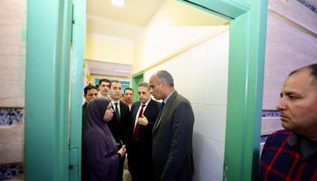 محافظ كفر الشيخ يطمئن على مصابات حادث سير بكفر الشيخ 