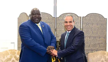 وزير الخارجية ونظيره الأوغندي