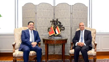 وزير الخارجية ونظيره المغربي