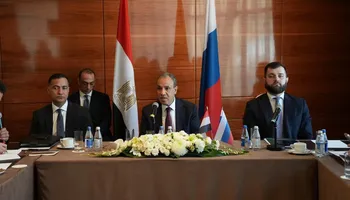 وزير الخارجية يلتقي كبرى الشركات الروسية