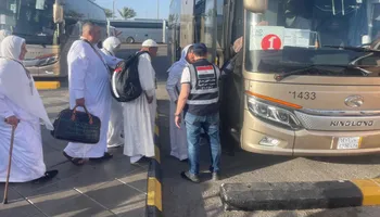 وصول 4410 حجاج من القرعة للمدينة المنورة