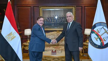 النائب العام يستقبل رئيس محكمة استئناف أسيوط 
