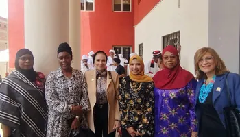 الدكتور ميرفت السيد خلال الاحتفالية