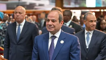 السيسي خلال قمة إفريقيا فرنسا
