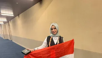 الفائزة بالمركز الثاني عالميا