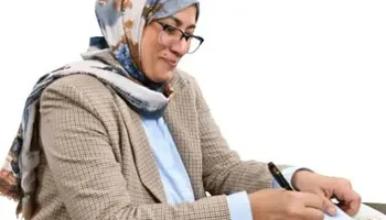 سيدة حسن عبد الباري- الموظفة بإدارة أخميم الصحية بسوهاج 