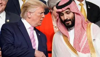 ترامب وولي عهد السعودية