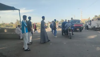 جانب من الازدحام 