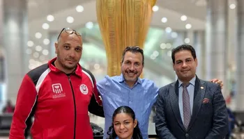 جانب من الحضور ومرافقه مندوب وزارة الشباب والرياضة 