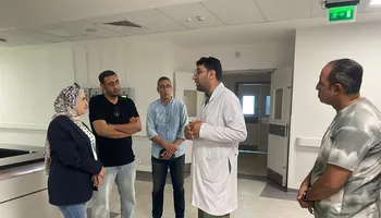 جانب من الزيارة 