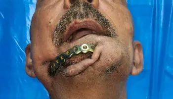 جانب من العملية الجراحية 