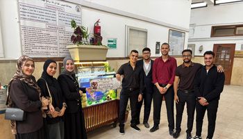 جانب من حضور الطلاب بجامعة قناة السويس 