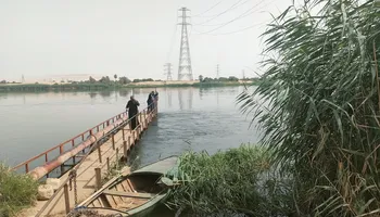 جانب من مكان الغرق