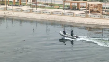 جانب من موقع الحادث 