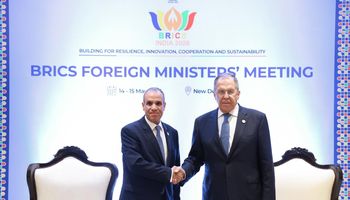 وزيرا خارجية مصر وروسيا - عبد العاطي ولافروف