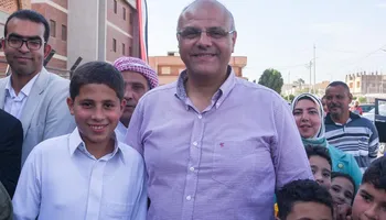 المهندس أيمن عطية وأهالي برج العرب