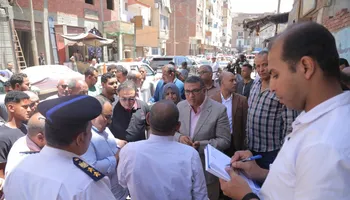 جولة تفقدية في شوارع نجع حمادي 