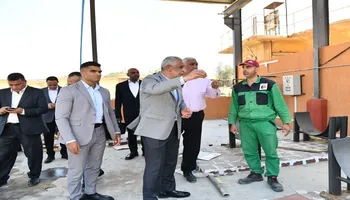 وزير الإنتاج الحربي يتابع تشغيل خط إنتاج حيوي بأبو زعبل 