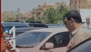 أحمد منير - جنازة سهام جلال