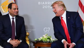 الرئيس السيسي وترامب