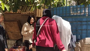 الطالبات عقب الخروج من الامتحان