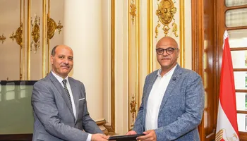 المهندس أيمن عطية والدكتور عربي أبو زيد