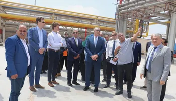 وفد الشركة الاستشارية العالمية Haskoning أثناء زيارة ميناء الإسكندرية 