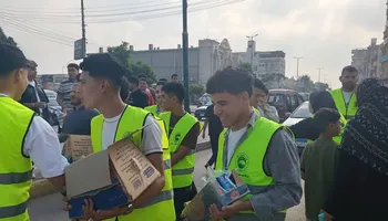 توزيع عصير ومياه 
