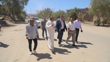 جانب من تفقد قرية المحروسة 