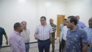 جانب من تفقد مجمع مواقف قنا الجديدة 