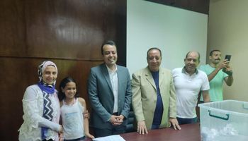 قرعة العمرة بنقابة الصحفيين في الإسكندرية 