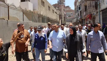 محافظ القليوبية يتابع إزالة الأسواق العشوائية ببهتيم
