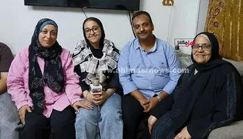 مريم الأولى على الشهادة الإعدادية بكفر الشيخ وأسرتها 