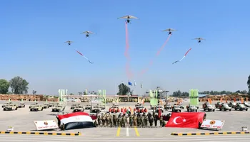 انطلاق فعاليات التدريب المصرى - التركى المشترك "العُقاب الذهبى &ndash; GOLDEN  EAGLE"