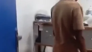 جانب من مقطع فيديو متداول 