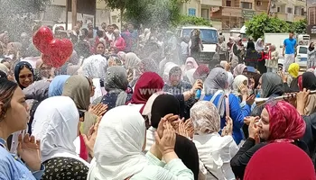 احتفالات طلاب الثانوية العامة بنهاية الامتحانات 
