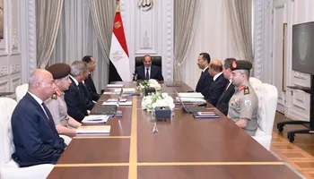 اجتماع الرئيس السيسي في مدينة العلمين اليوم