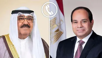 السيسي ونظيره الكويتي 