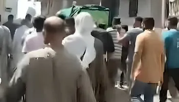 جانب من الجنازة