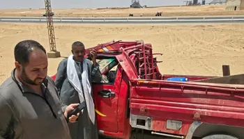 جانب من الحادث 