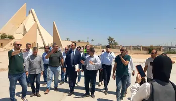 جانب من الزيارة 