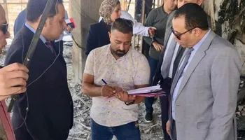 جانب من المعاينة