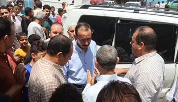 جانب من لقاء محافظ سوهاج بأهالي أخميم 